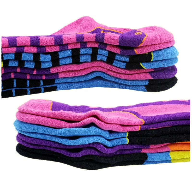 Cotton Ski Men Thermal Winter Socks Women Children Sports Socks Snowboarding Cycling Adult Skiing Thicker Leg Warm